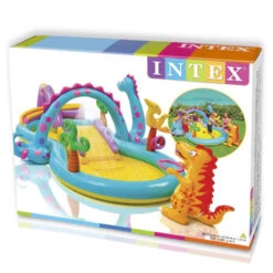 AIRE DE JEUX DINOLAND PLAY CENTER INTEX 12 AIRE DE JEUX DINOLAND PLAY CENTER INTEX -Intex || Railblaza || Minn Kota Soldes aire de jeux dinoland play center intex 5