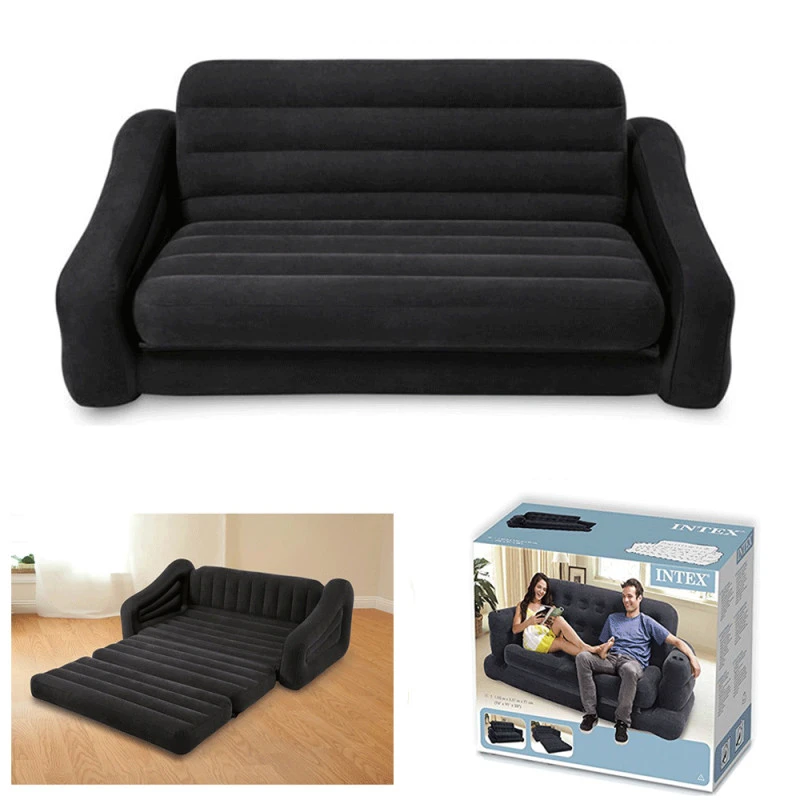 CANAPE GONFLABLE CONVERTIBLE EN LIT INTEX 1 CANAPE GONFLABLE CONVERTIBLE EN LIT INTEX