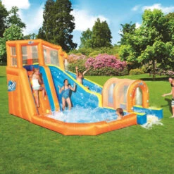 CHATEAU GONFLABLE MEGA PARC AQUATIQUE BESTWAY -Intex || Railblaza || Minn Kota Soldes chateau gonflable mega parc aquatique bestway 2