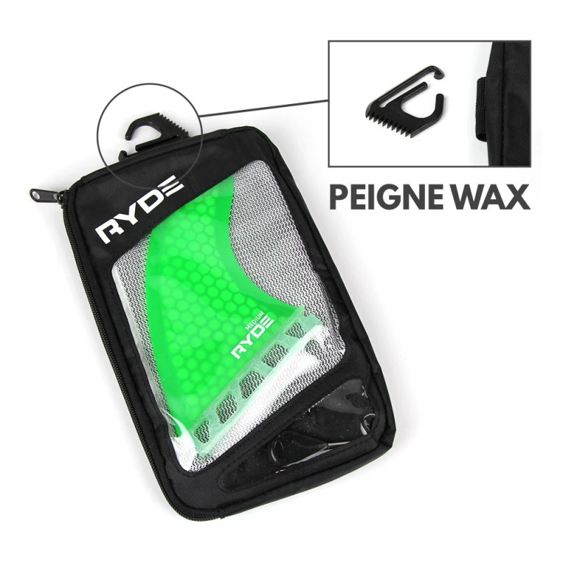 DÉRIVES SURFKITE RYDE DRAW FUTURES HONEYCOMB MEDIUM THRUSTER (3) 4 DÉRIVES SURFKITE RYDE DRAW FUTURES HONEYCOMB MEDIUM THRUSTER (3) – Image 4