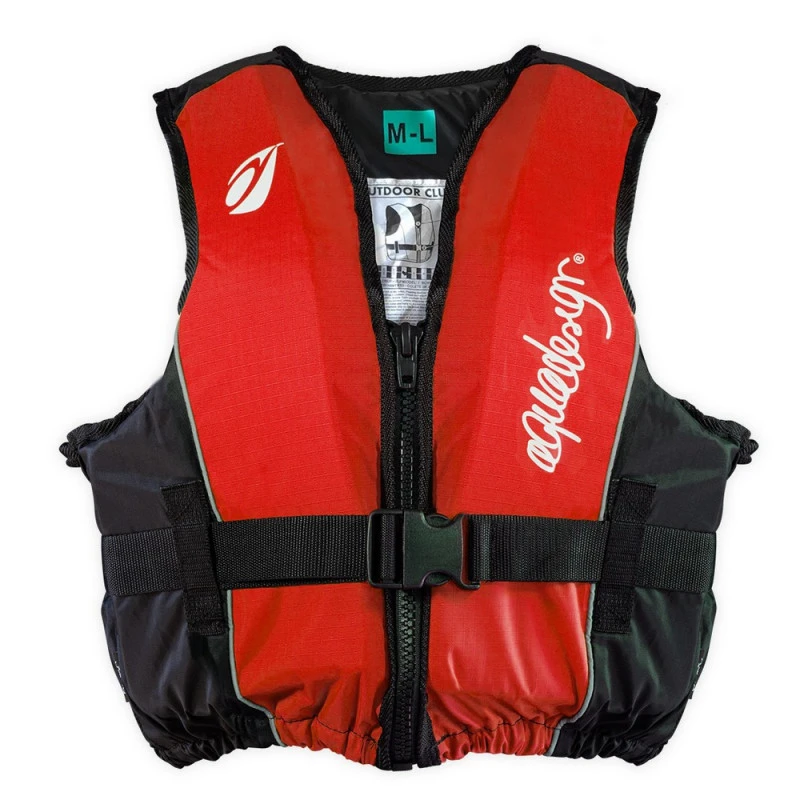GILET AQUADESIGN OUTDOOR CLUB 70N ROUGE/NOIR 1 GILET AQUADESIGN OUTDOOR CLUB 70N ROUGE/NOIR