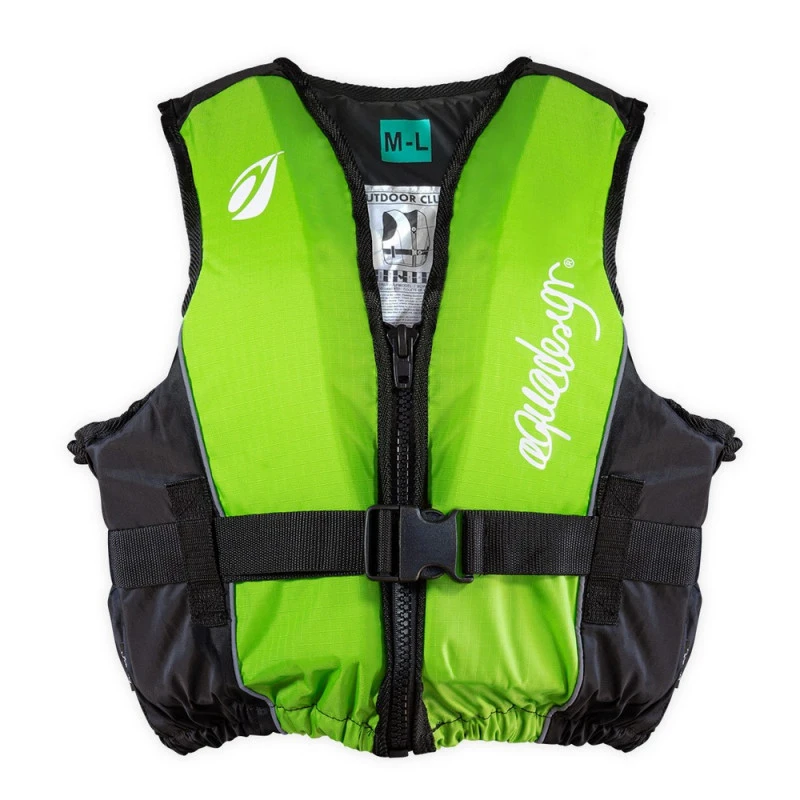 GILET AQUADESIGN OUTDOOR CLUB 70N VERT/NOIR 2 GILET AQUADESIGN OUTDOOR CLUB 70N VERT/NOIR – Image 2