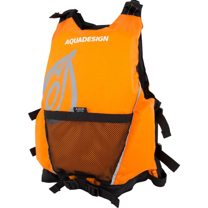 GILET AQUADESIGN SEAL 70N ORANGE 2 GILET AQUADESIGN SEAL 70N ORANGE – Image 2