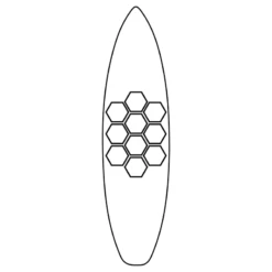 GRIP DE SURF ANTIDÉRAPANT HEXAPADS HOWZIT - 20 PCS -Intex || Railblaza || Minn Kota Soldes hexapads grip howzit set 20 pcs 4