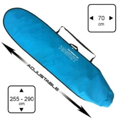 HOUSSE AJUSTABLE POUR SURF HOWZIT 6.0 A 7.0 -Intex || Railblaza || Minn Kota Soldes housse ajustable pour surf howzit bleu 5