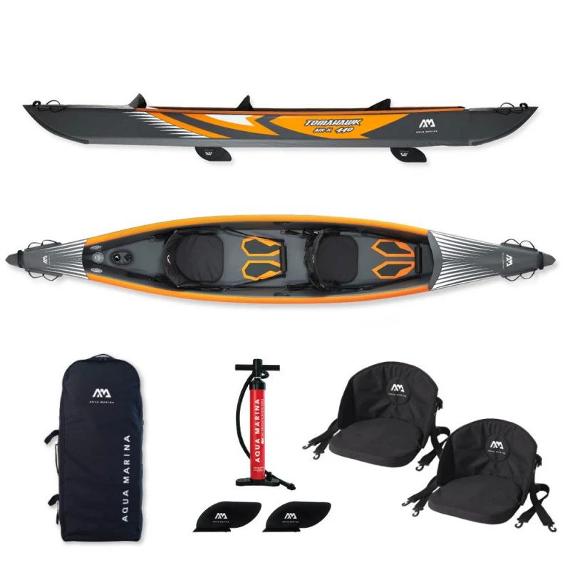 KAYAK AQUA MARINA TOMAHAWK AIR-K 2 PERSONNES 2 KAYAK AQUA MARINA TOMAHAWK AIR-K 2 PERSONNES – Image 2
