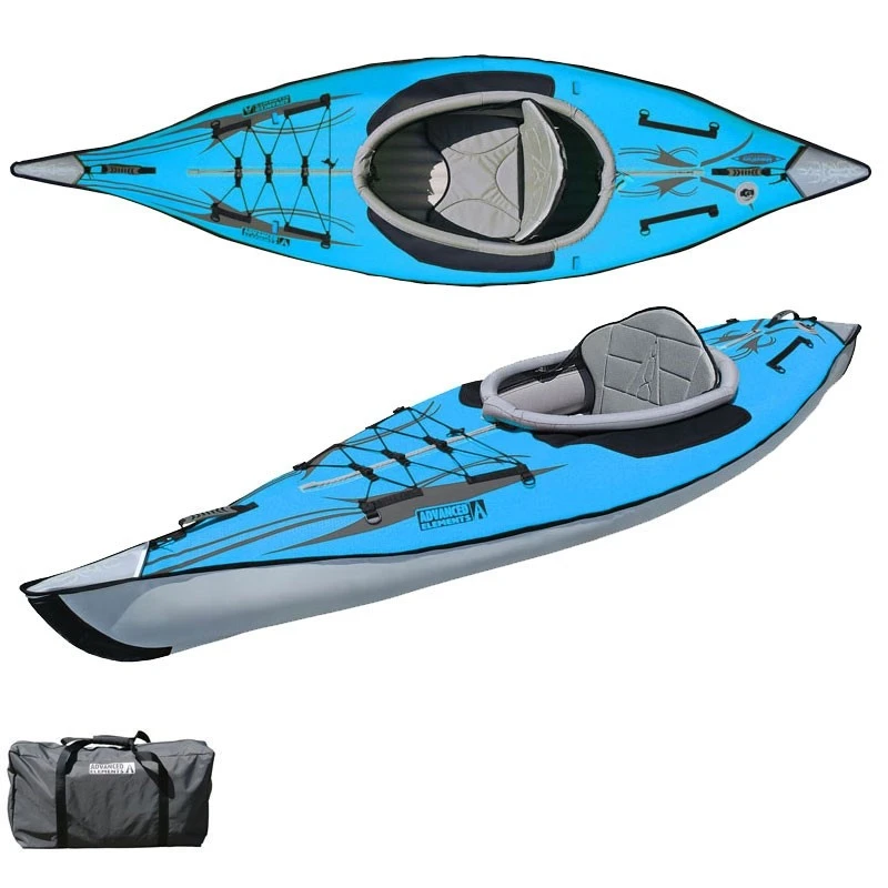 Kayak Gonflable Advanced Elements AdvancedFrame Elite Bleu 1 Kayak Gonflable Advanced Elements AdvancedFrame Elite Bleu