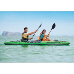 KAYAK GONFLABLE INTEX CHALLENGER K2 9 KAYAK GONFLABLE INTEX CHALLENGER K2 -Intex || Railblaza || Minn Kota Soldes kayak gonflable intex challenger k2 2