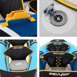 Kayak Gonflable Sevylor Montreal -Intex || Railblaza || Minn Kota Soldes kayak gonflable sevylor montreal 3