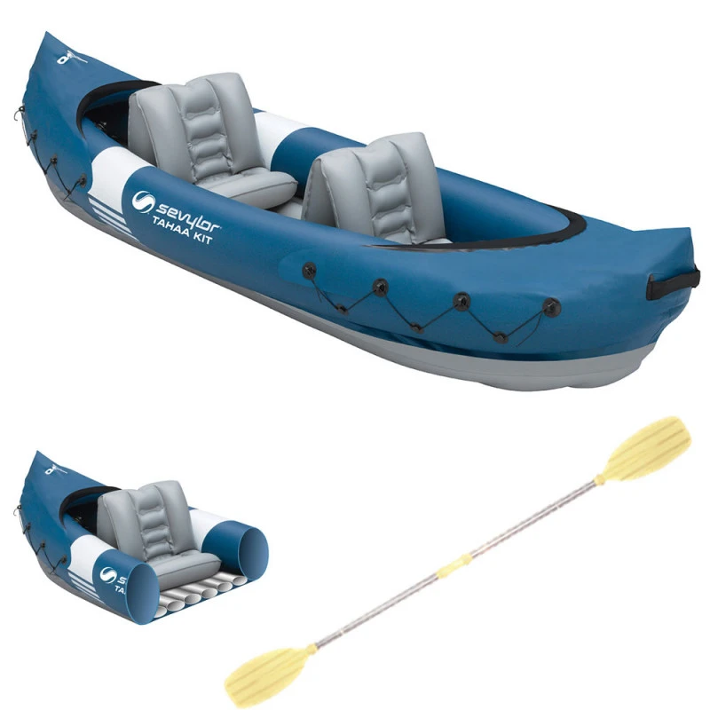 KAYAK GONFLABLE SEVYLOR TAHAA KIT 1 KAYAK GONFLABLE SEVYLOR TAHAA KIT