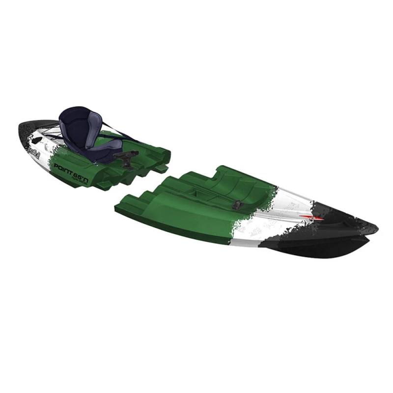 KAYAK MODULABLE SPECIAL PECHE POINT 65°N TEQUILA GTX ANGLER SOLO 1 KAYAK MODULABLE SPECIAL PECHE POINT 65°N TEQUILA GTX ANGLER SOLO