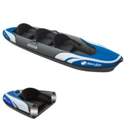 KAYAK SEVYLOR HUDSON KCC360 BLEU -Intex || Railblaza || Minn Kota Soldes kayak sevylor hudson kcc360 bleu 4