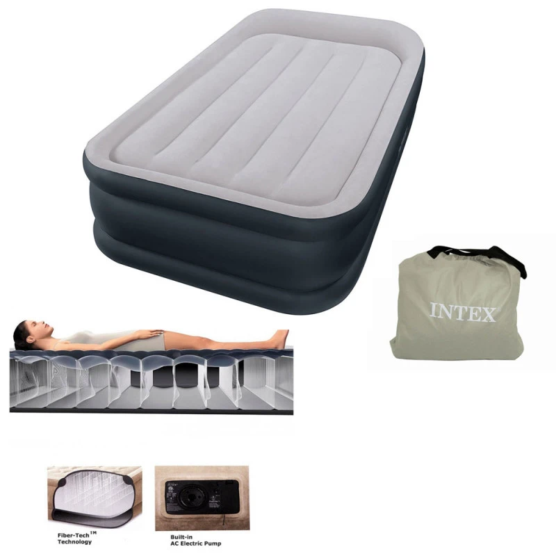 LIT INTEX REST BED FIBER TECH 1 PLACE ELECTRIQUE 64132 1 LIT INTEX REST BED FIBER TECH 1 PLACE ELECTRIQUE 64132
