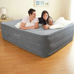 MATELAS GONFLABLE COMFORT PLUSH FIBER TECH 2 PLACES INTEX 64418 7 MATELAS GONFLABLE COMFORT PLUSH FIBER TECH 2 PLACES INTEX 64418 -Intex || Railblaza || Minn Kota Soldes matelas gonflable comfort plush fiber tech 2 places intex 64418 3