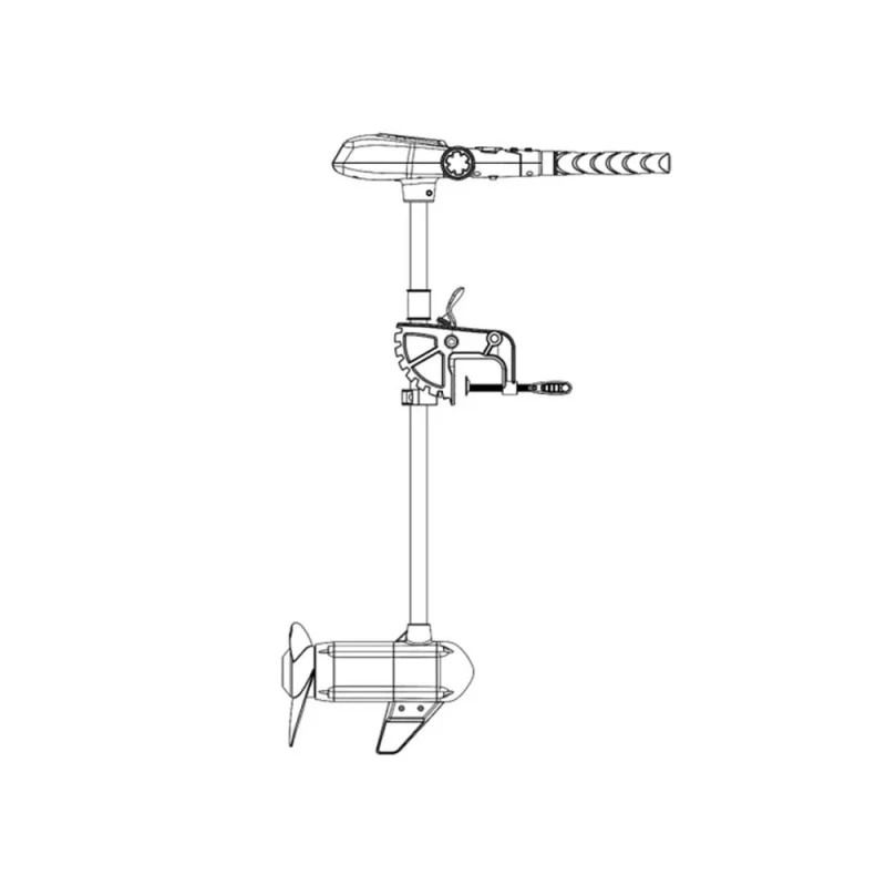 MOTEUR ÉLECTRIQUE BRUSHLESS ORANGE MARINE 80 LBS 12 MOTEUR ÉLECTRIQUE BRUSHLESS ORANGE MARINE 80 LBS – Image 12