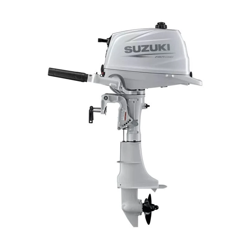 Moteur Hors-bord 4T SUZUKI 6 CV Arbre Long Blanc - SUZUKI 2 Moteur Hors-bord 4T SUZUKI 6 CV Arbre Long Blanc - SUZUKI – Image 2