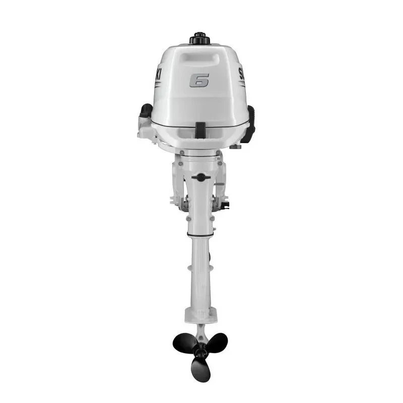 Moteur Hors-bord 4T SUZUKI 6 CV Arbre Long Blanc - SUZUKI 4 Moteur Hors-bord 4T SUZUKI 6 CV Arbre Long Blanc - SUZUKI – Image 4