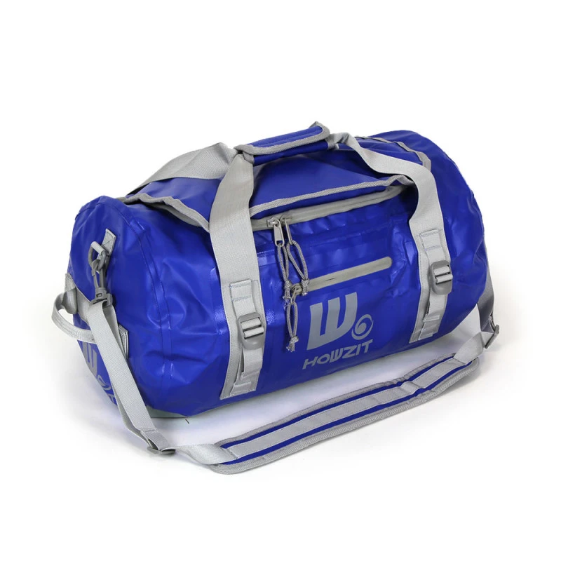 Sac De Voyage étanche DUFFEL BAG 30L - HOWZIT BLEU-GRIS 1 Sac De Voyage étanche DUFFEL BAG 30L - HOWZIT BLEU-GRIS