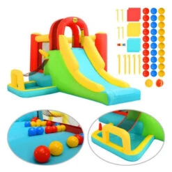 STRUCTURE GONFLABLE HAPPY HOP 8 EN 1 -Intex || Railblaza || Minn Kota Soldes structure gonflable happy hop 8 en 1 2