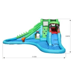 STRUCTURE GONFLABLE HAPPY HOP MR COCODRILLO 9 STRUCTURE GONFLABLE HAPPY HOP MR COCODRILLO -Intex || Railblaza || Minn Kota Soldes structure gonflable happy hop mr cocodrillo 2