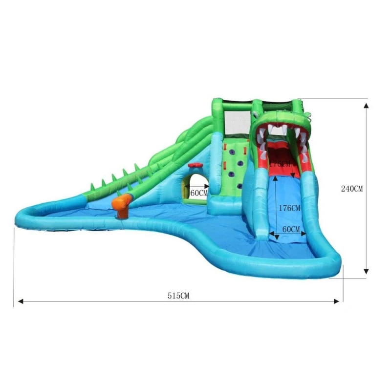 STRUCTURE GONFLABLE HAPPY HOP MR COCODRILLO 3 STRUCTURE GONFLABLE HAPPY HOP MR COCODRILLO – Image 3