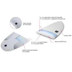 SURF NSP PROTECH TINDER D8 6.2 VERT -Intex || Railblaza || Minn Kota Soldes surf nsp protech tinder d8 62 vert 9