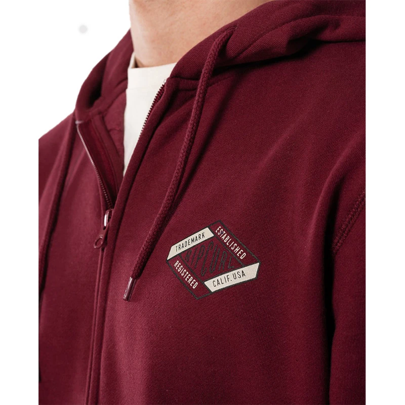 SWEAT A CAPUCHE RIP CURL D'AMS FLEECE MARRON 3 SWEAT A CAPUCHE RIP CURL D'AMS FLEECE MARRON – Image 3
