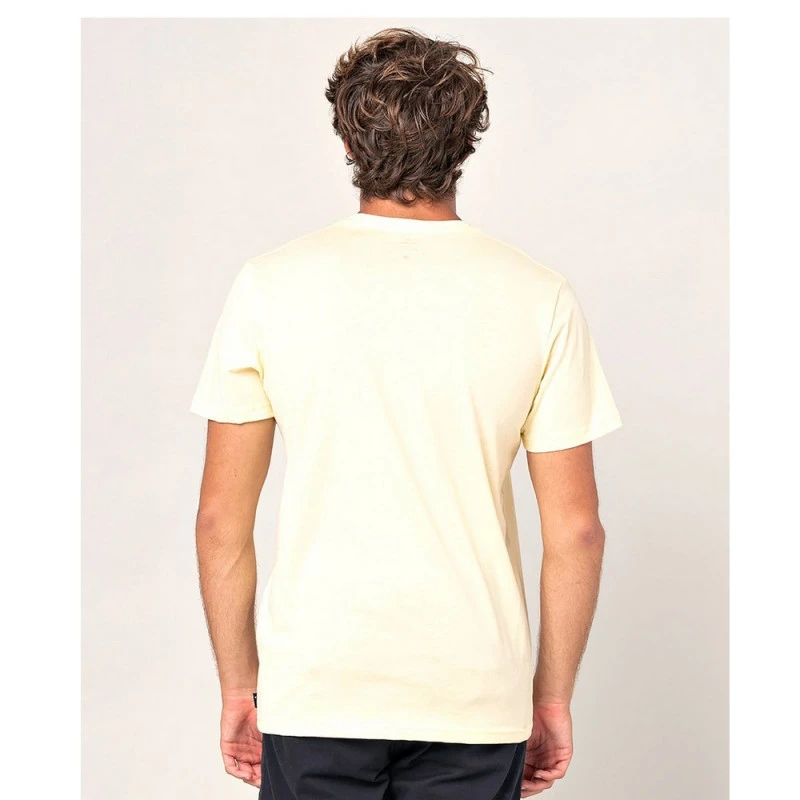 Rip Curl T-SHIRT RIPCURL IN DA POCKET TEE JAUNE CLAIR 3 Rip Curl T-SHIRT RIPCURL IN DA POCKET TEE JAUNE CLAIR – Image 3