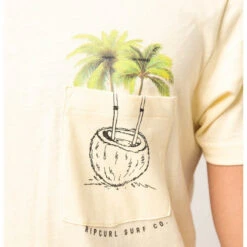 Rip Curl T-SHIRT RIPCURL IN DA POCKET TEE JAUNE CLAIR 7 Rip Curl T-SHIRT RIPCURL IN DA POCKET TEE JAUNE CLAIR -Intex || Railblaza || Minn Kota Soldes t shirt ripcurl in da pocket tee jaune clair 3
