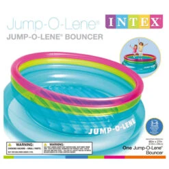 TRAMPOLINE GONFLABLE INTEX JUMP O LENE (48267) -Intex || Railblaza || Minn Kota Soldes trampoline gonflable intex jump o lene 48267 4